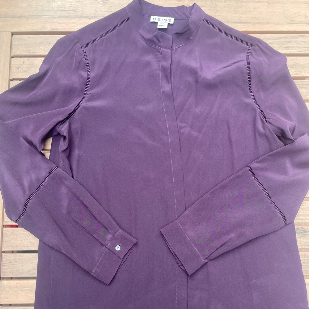 REISS 100% Silk Top